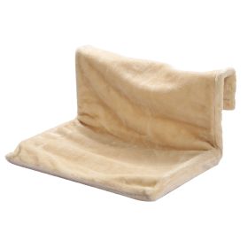 Cat Radiator Bed Pet Hammock Hanging Cradle Washable Removable Mat Blankets with Metal Frame